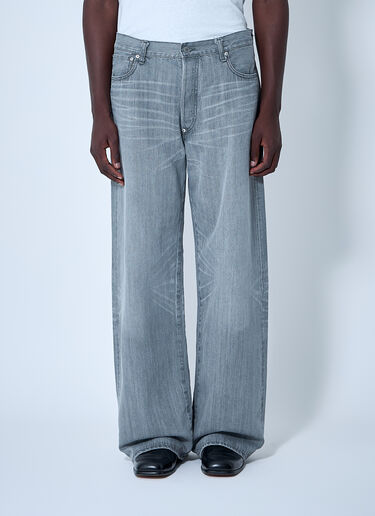 Junya Watanabe Five-Pocket Jeans Grey jwn0160004