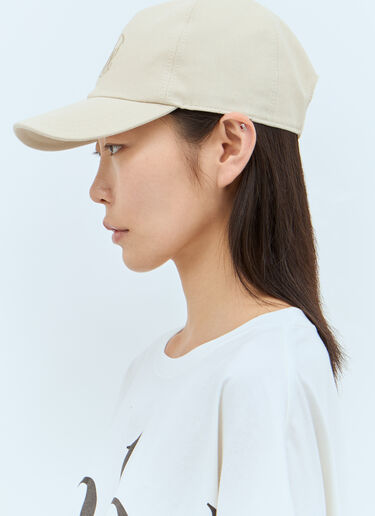Chloé Swing Baseball Cap Beige chl0257040