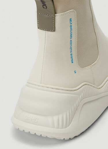 OAMC Free Solo Chelsea Boots  White oam0144023
