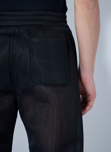 Walter Van Beirendonck 메시 팬츠  블랙 wlt0160001