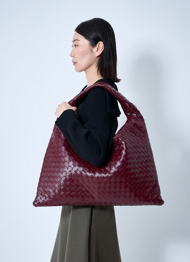 Bottega Veneta Large Hop Shoulder Bag Red bov0260011