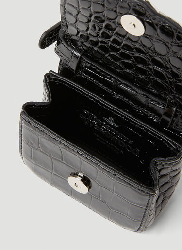Croc Mini Handbag Vivienne Westwood Croc Mini Handbag Black vvw0253030