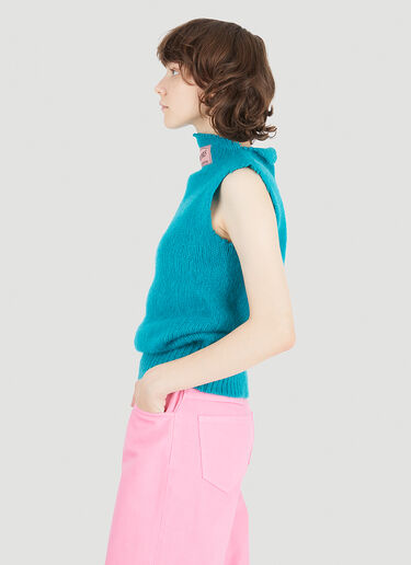 Raf Simons 无袖毛衣 蓝色 raf0246023