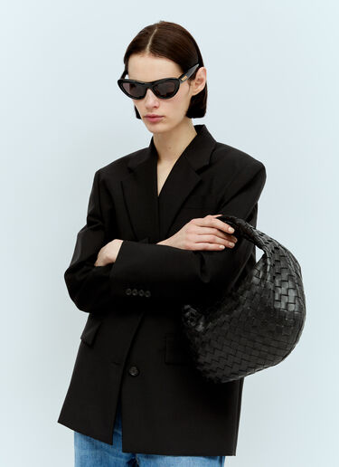 Bottega Veneta Bombe Cat-Eye Sunglasses Black bos0256001