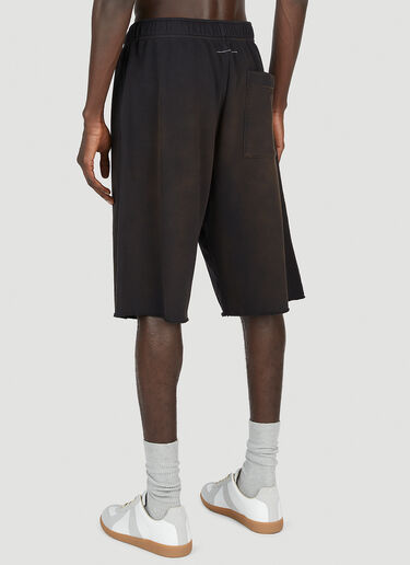 MM6 Maison Margiela Stained Shorts Brown mmm0151014