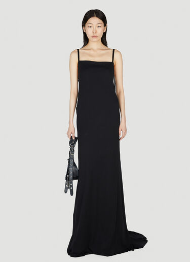 Ann Demeulemeester 호텐스 맥시 드레스 블랙 ann0252009