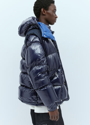 Moncler Karakorum 카라코람 립스톱 다운 재킷 네이비 mnk0154003