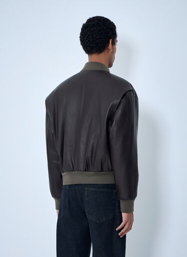 Setsen Jacket The Row Setsen Jacket Dark Brown row0163006