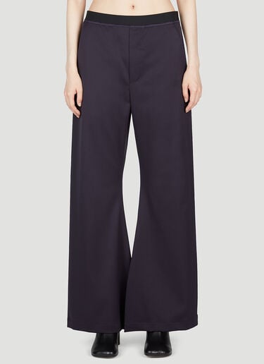 MM6 Maison Margiela Oversized Suit Pants Navy mmm0253014