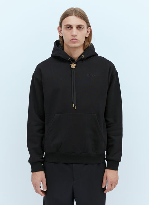 Versace Medusa Bolero Hooded Sweatshirt Black ver0153009