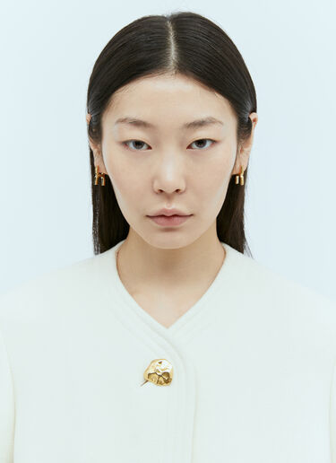 Chloé 칼라리스 피티드 재킷 크림 chl0255001
