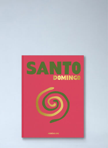 Assouline Santo Domingo Hardcover Book Pink wps0691970