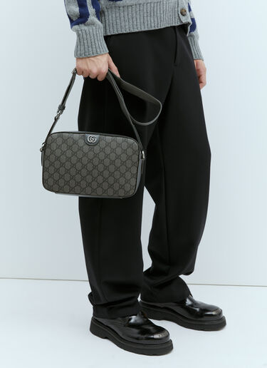 Gucci Ophidia Medium Crossbody Bag Grey guc0155137