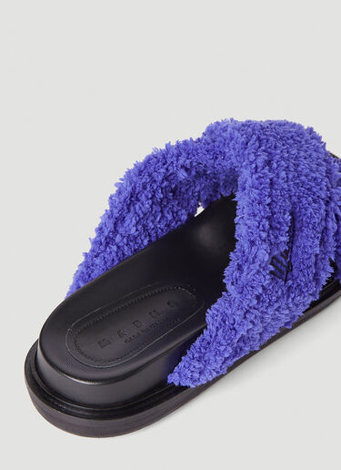 Marni Fussbett 拖鞋 紫色 mni0252018