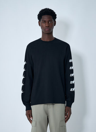 Stüssy Logo Motif T-Shirt Black sts0162024