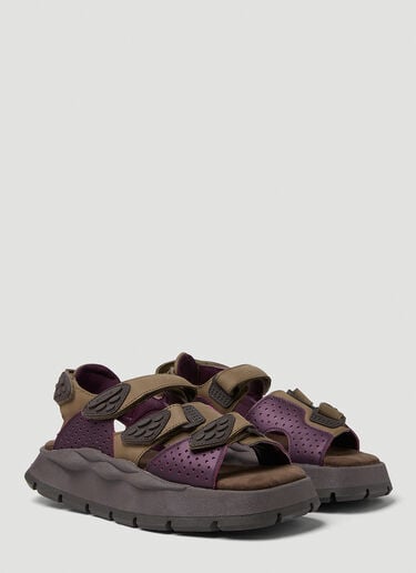 Quest Platform Sandals Eytys Quest Platform Sandals Brown eyt0349056