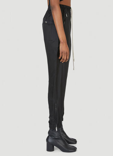 Rick Owens Tapered Track Pants Black ric0247023