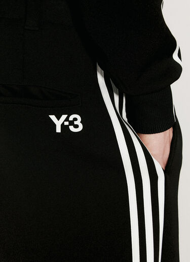 Y-3 三条纹运动长裤  黑色 yyy0356004