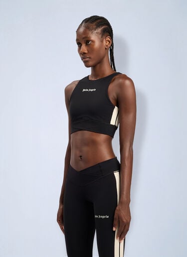 Palm Angels Classic Logo Active Track Top Black pma0264253