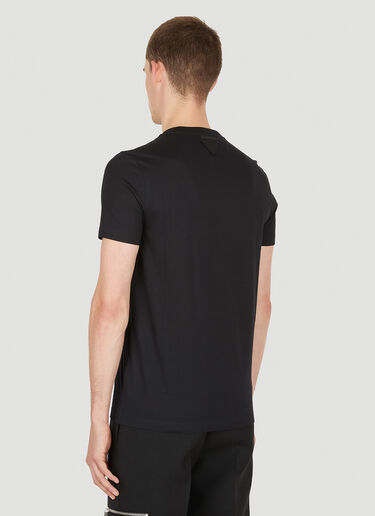 Prada Pack of Three Classic T-Shirt Black pra0149023