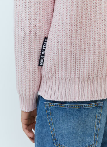 Gucci Wool Knit Sweater Pink guc0155020