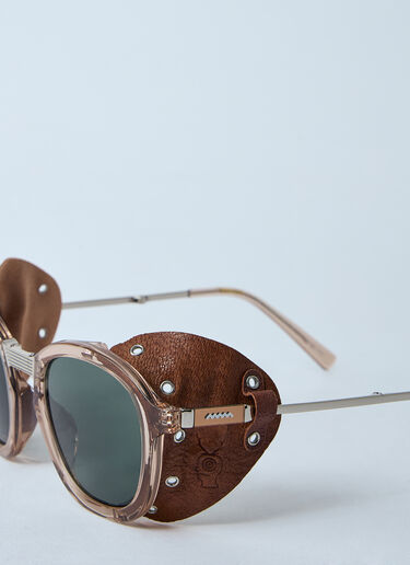 Polorized Foldable Sunglasses Brain Dead x SOUTH2 WEST8 Polorized Foldable Sunglasses Brown brw0160006