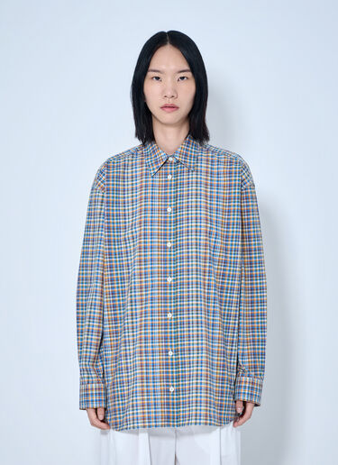 LN-CC® - Toteme: Classic Check Shirt - Multicolor Toteme Classic Check Shirt Multicolor tot0265010