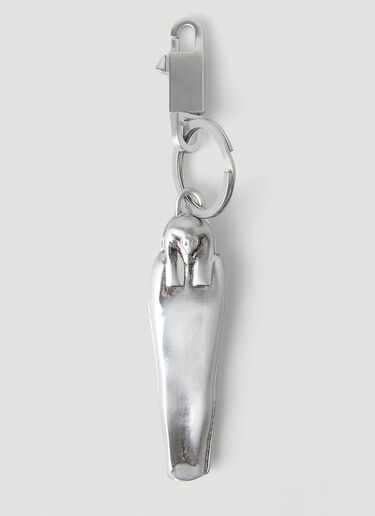 Rick Owens Sarcophagus 钥匙挂饰 银 ric0148011