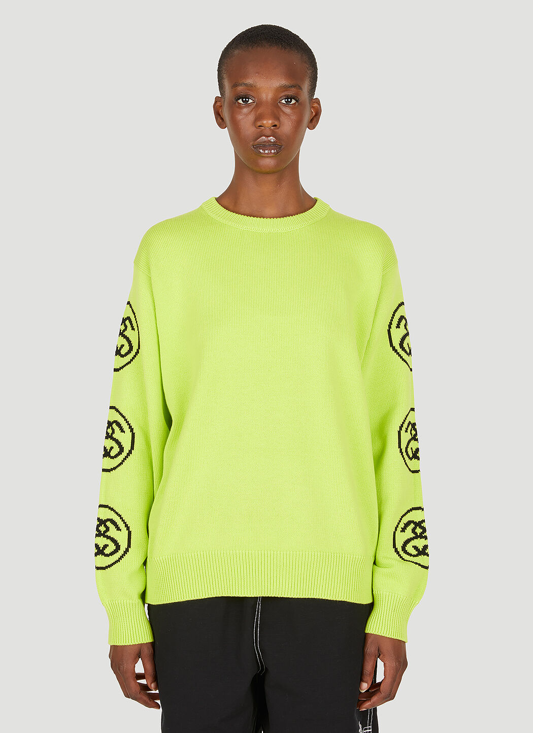 Stussy best sale sweatshirt green