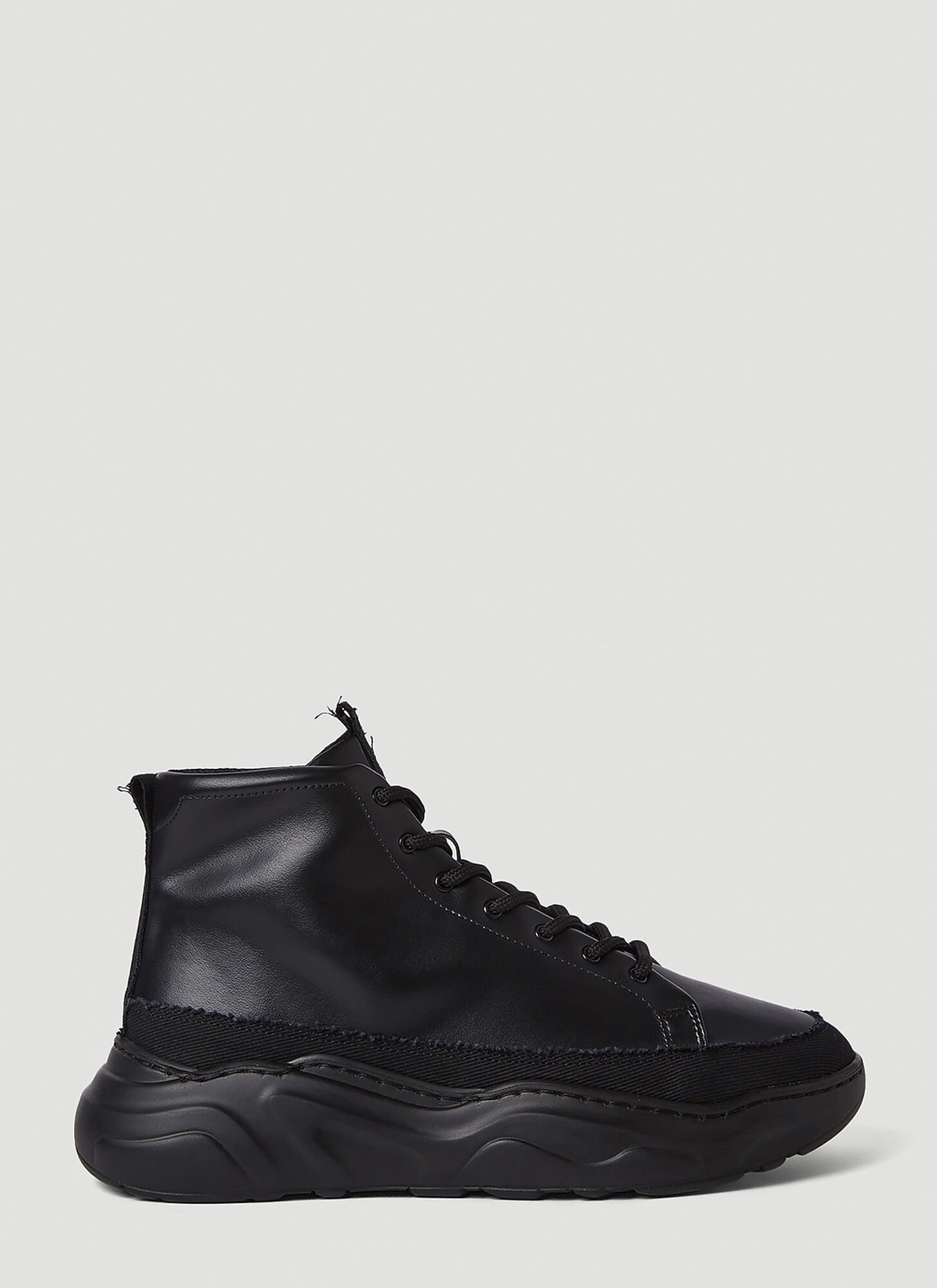 Phileo Essentielle High Top Sneakers In Black