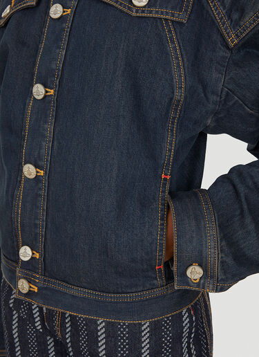 Vivienne Westwood Boxer Denim Jacket Blue vvw0252023