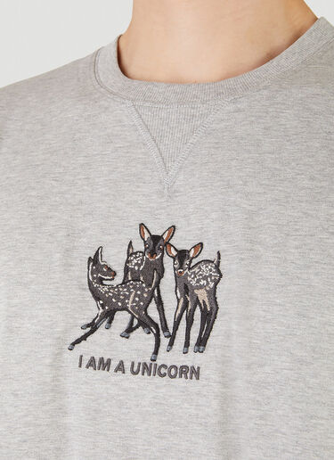 Burberry [I Am A Unicorn] 티셔츠 그레이 bur0145102