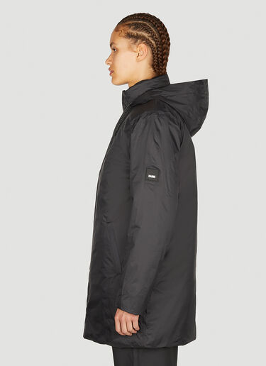 Rains 퓨즈 코트 블랙 rai0352011