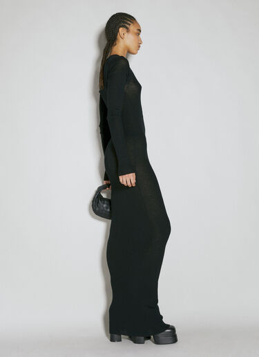 Danse Serafino リブドレス Ann Demeulemeester Danse Serafino リブドレス ブラック ann0254009