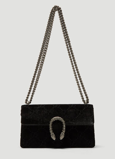 Gucci Dionysus GG Supreme Shoulder Bag Black guc0235012
