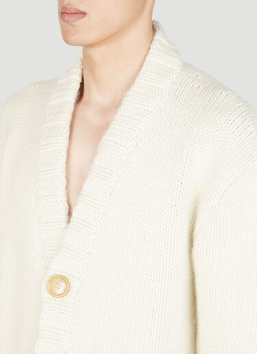Web Cardigan Gucci Web Cardigan White guc0151024