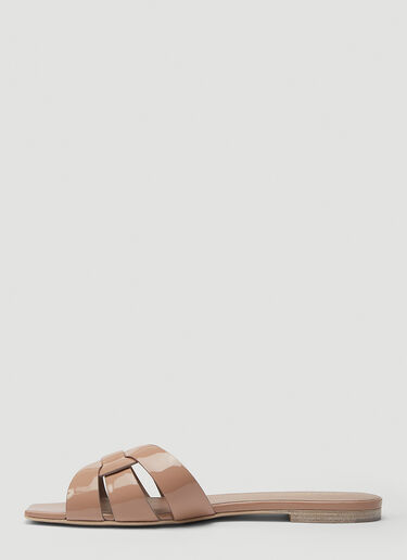 Saint Laurent Tribute Slides Beige sla0244015