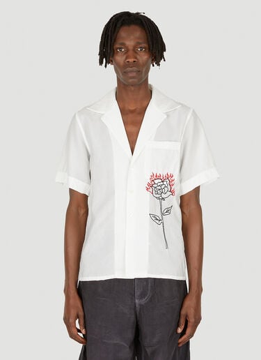Aldebaran Short Sleeve Shirt JORDANLUCA Aldebaran Short Sleeve Shirt White jrd0148004