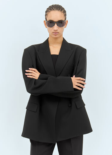 Speed Rectangular Sunglasses Bottega Veneta Speed Rectangular Sunglasses Black bos0258005