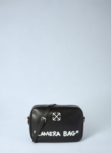 Off-White Jitney Quote Camera Crossbody Bag Black ofw0260046