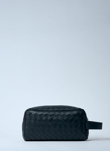 Bottega Veneta Intrecciato Travel Pouch Black bov0159031