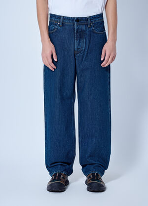 Stone Island Five-Pocket Straight-Leg Jeans Blue sto0165109