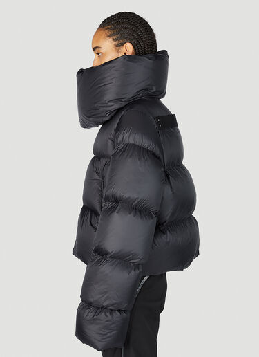 크롭 퍼퍼 재킷 Rick Owens 크롭 퍼퍼 재킷 블랙 ric0253001