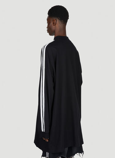 Balenciaga x adidas Logo Print Long Sleeve T-Shirt Black axb0151017