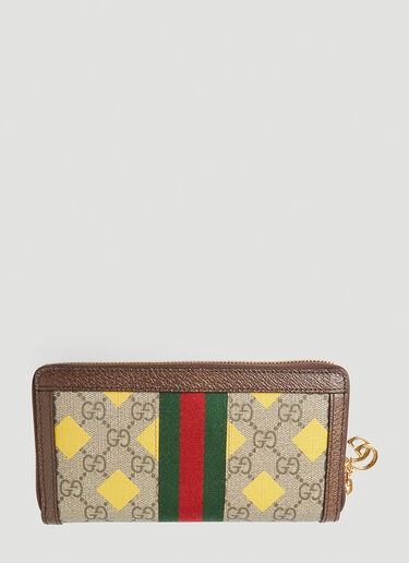 Gucci Ophidia Printed Wallet Brown guc0247296