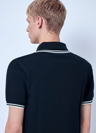 Fred Perry x Craig Green Split Collar Polo Shirt Black fry0166003