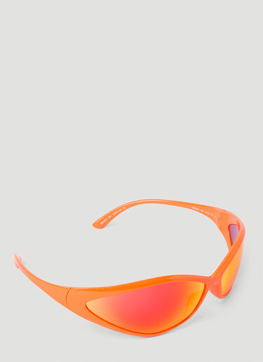 Balenciaga 0285S 90s Oval Sunglasses Orange bal0152085