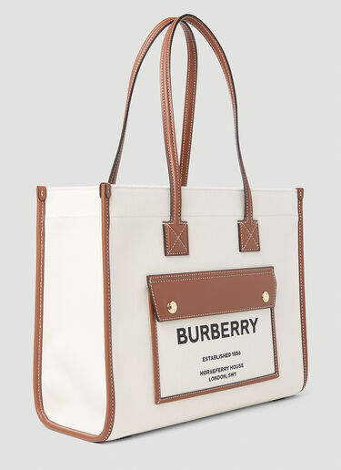 Burberry Small Freya Tote Bag Beige bur0253046