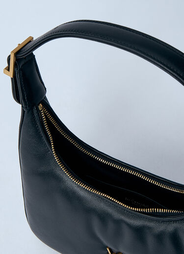 Saint Laurent Mini Hobo Shoulder Bag Black sla0259096