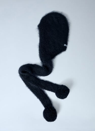 Acne Studios Mohair Beanie Black acn0163004